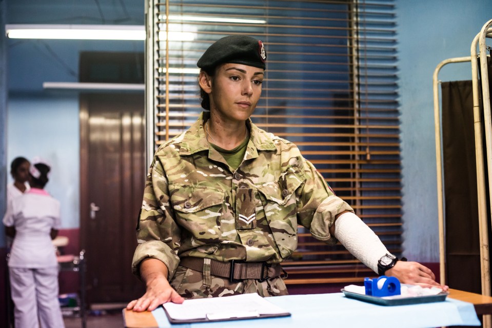  Michelle Keegan has quit Our Girl after four years playing Army medic Georgie Lane
