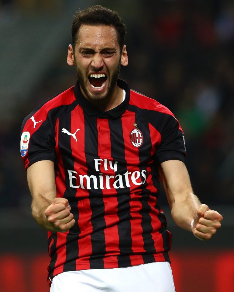  Hakan Calhanoglu could be on his way to Arsenal as they look to bag him on loan
