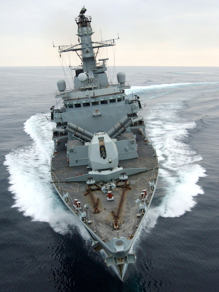 HMS Montrose is also being deployed to the region amid the tensions
