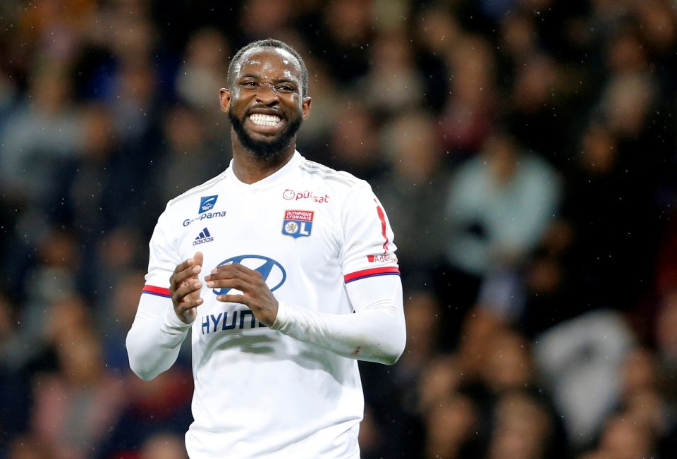  Chelsea have been pursuing Lyon striker Moussa Dembele