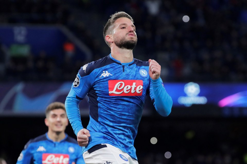 Dries Mertens is in the final six months of his Napoli deal