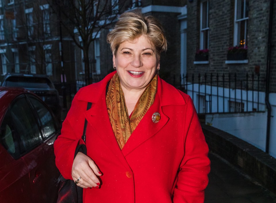  Emily Thornberry only mustered a measly 6 per cent