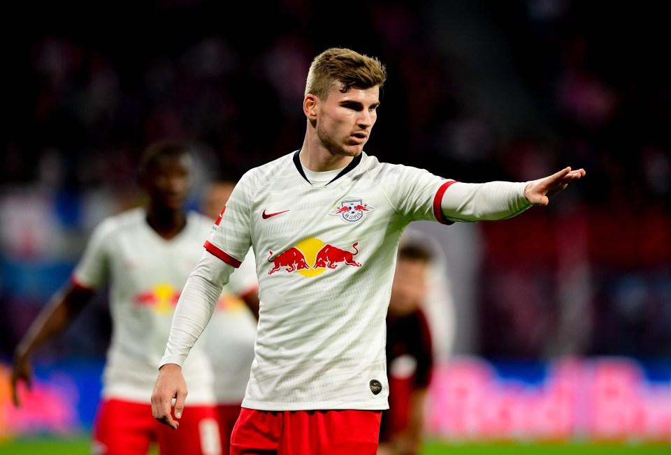  Timo Werner has an impressive goal rate this season