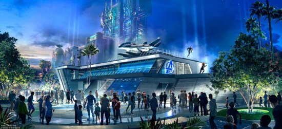 The Avengers Campus will also open in Disneyland Paris