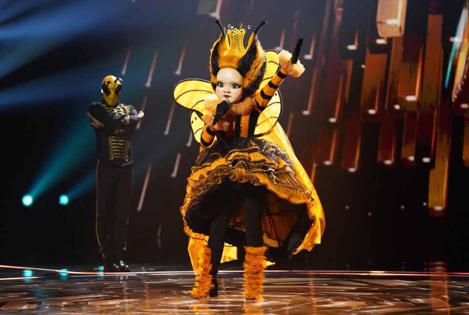 Queen Bee performed brilliantly - and won the UK's first ever series of The Masked Singer