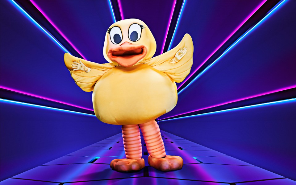  The show sees celebrities ­perform in crazy costumes while the judges and the audience try to guess who's beneath the mask