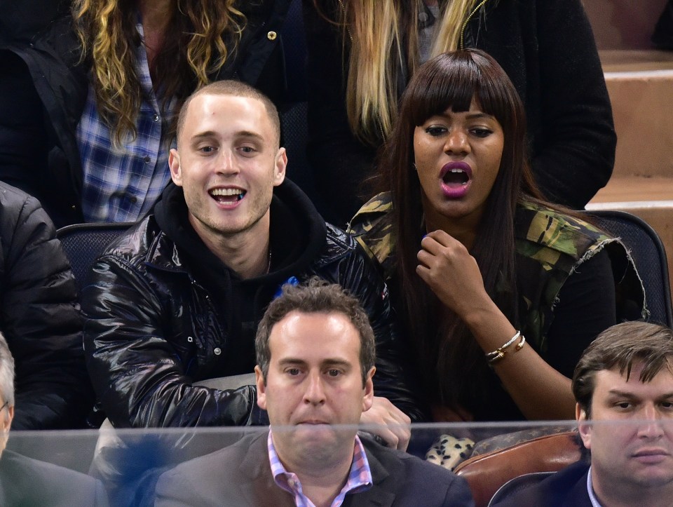  Chet with Tiffany Miles, Michaiah's mum, in 2015. The couple are not thought to be together