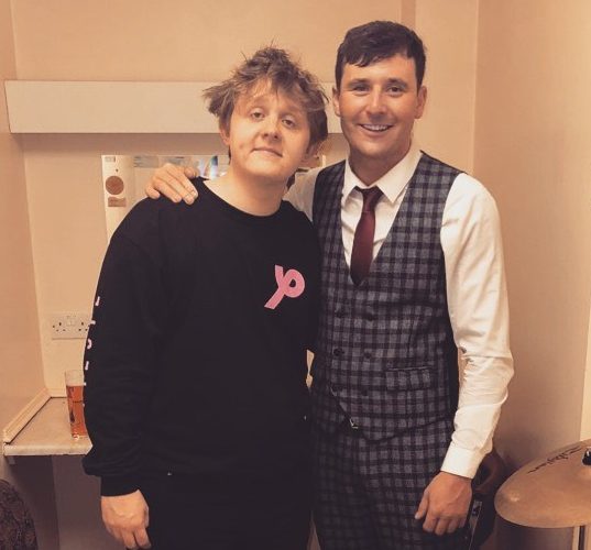  Garry has also been pictured hanging out with Paige's famous ex Lewis Capaldi