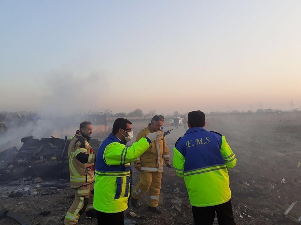  Iranian state media claimed the plane caught fire after suffering engine problems