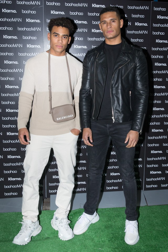 Jordan Hames and Danny Williams were the male contestants at the do