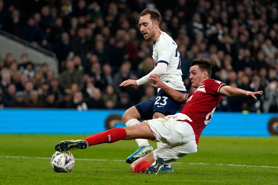  Middlesbrough's Dael Fry (pictured to the right) is a defensive target for Premier League side Burnley. Boro want £30m for him