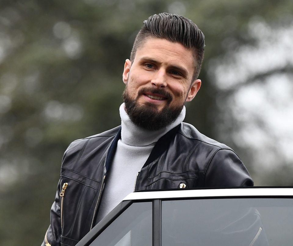 Olivier Giroud is a late January transfer target for Tottenham with Harry Kane injured