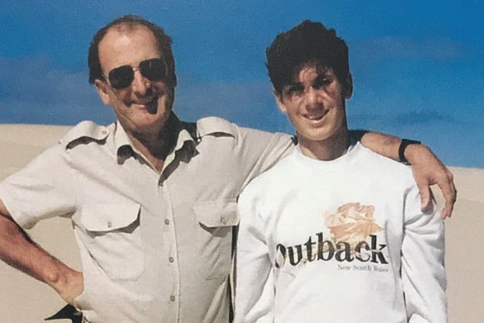  Hundreds gathered to farewell the father and son duo in South Australia, describing the men as having 'big hearts'