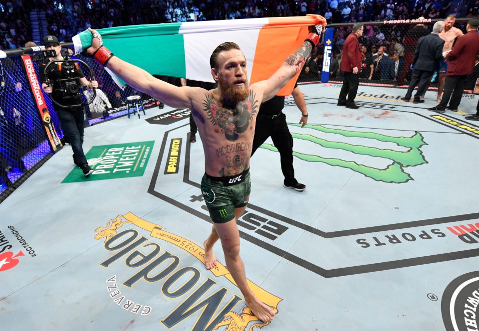  Conor McGregor beat Donald Cerrone on his UFC comeback fight