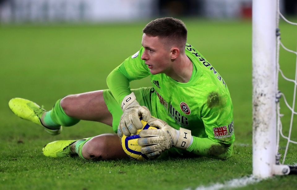  Dean Henderson has been excellent on loan at Sheff Utd