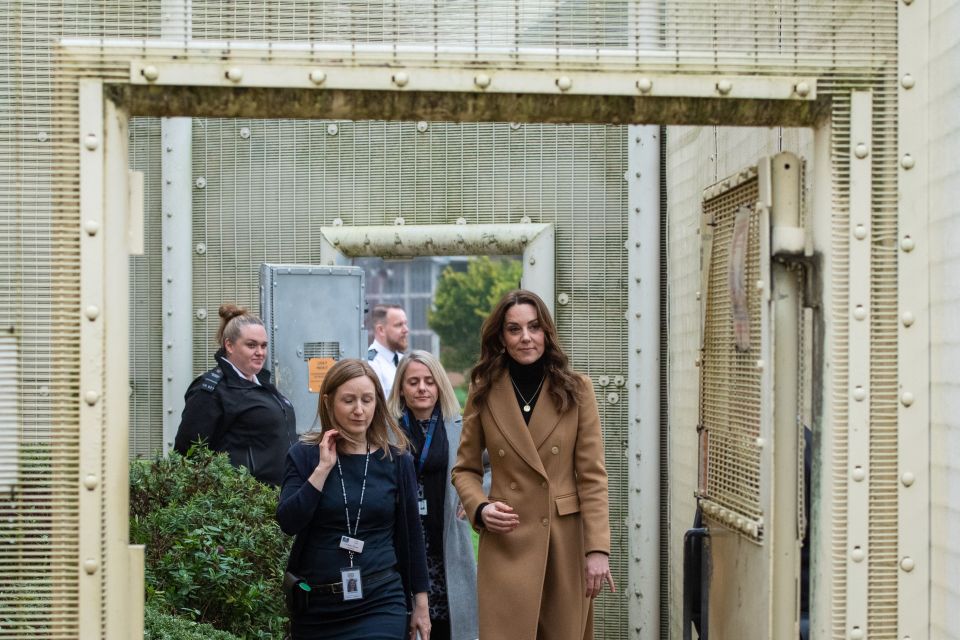  Kate Middleton even visited a women's prison this week