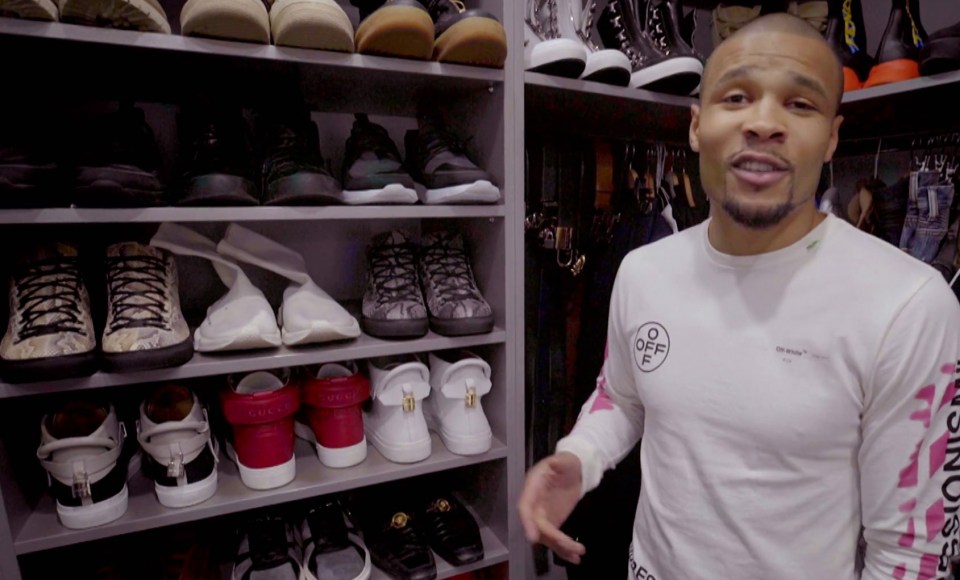  Eubank had previously shown off his mansion on MTV cribs