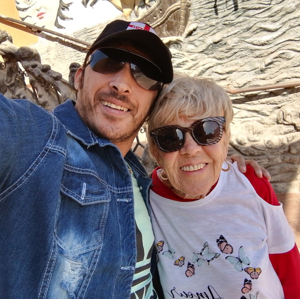  The OAP, from Weston-super-Mare, is now preparing to fly back out to Egypt to the knot