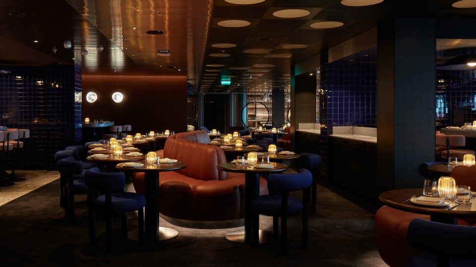 Scarlet Lady has over 20 different places to eat on board