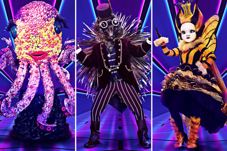 Only Octopus, Hedgehog or Queen Bee can walk away with The Masked Singer title and prize