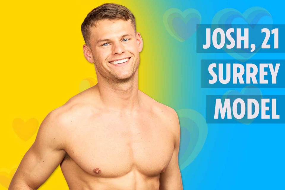 Josh Kempton is looking to catch the girls' eyes in Love Island