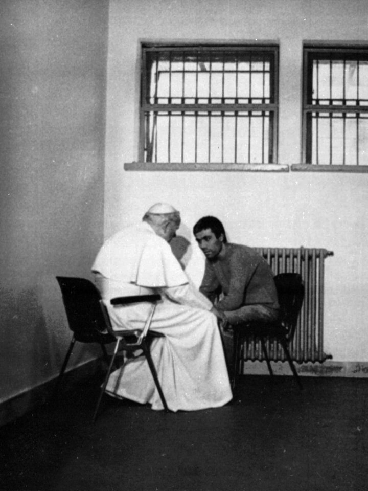  The Pope forgave him and came to visit his would-be assassin in prison