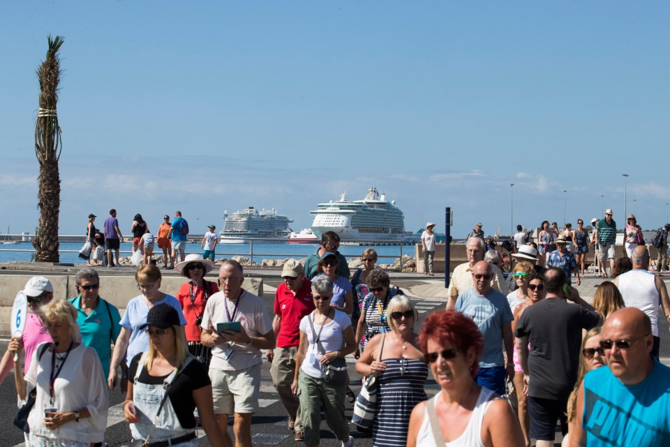 Majorca is a family favourite - but the increasing number of cruise ships to the island is leading to serious environmental impact