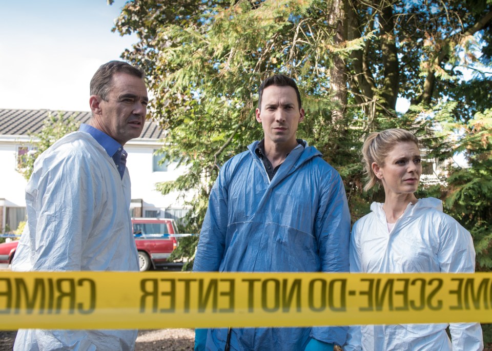 Thomas, Jack and Nikki were a close knit set of colleagues on Silent Witness