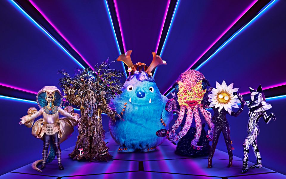 Some of The Masked Singer UK costumes