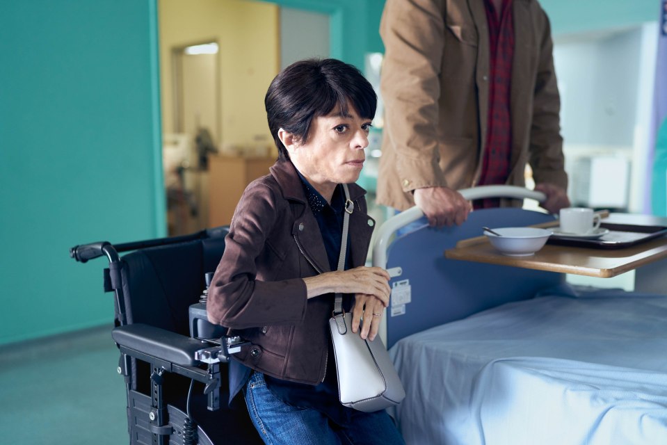 Clarissa, played by Liz Carr, handed in her notice after the death of her mother