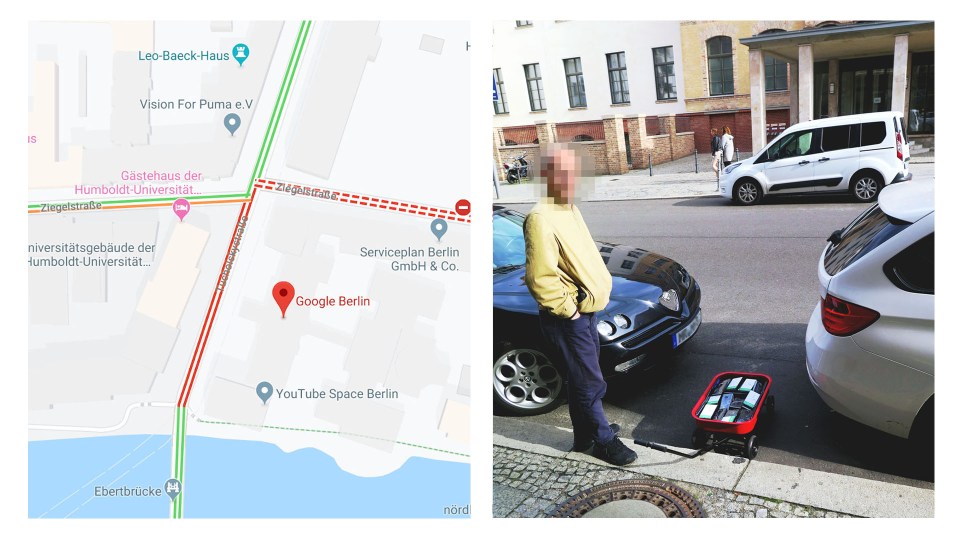  Anyone with enough phones could troll Google in this way
