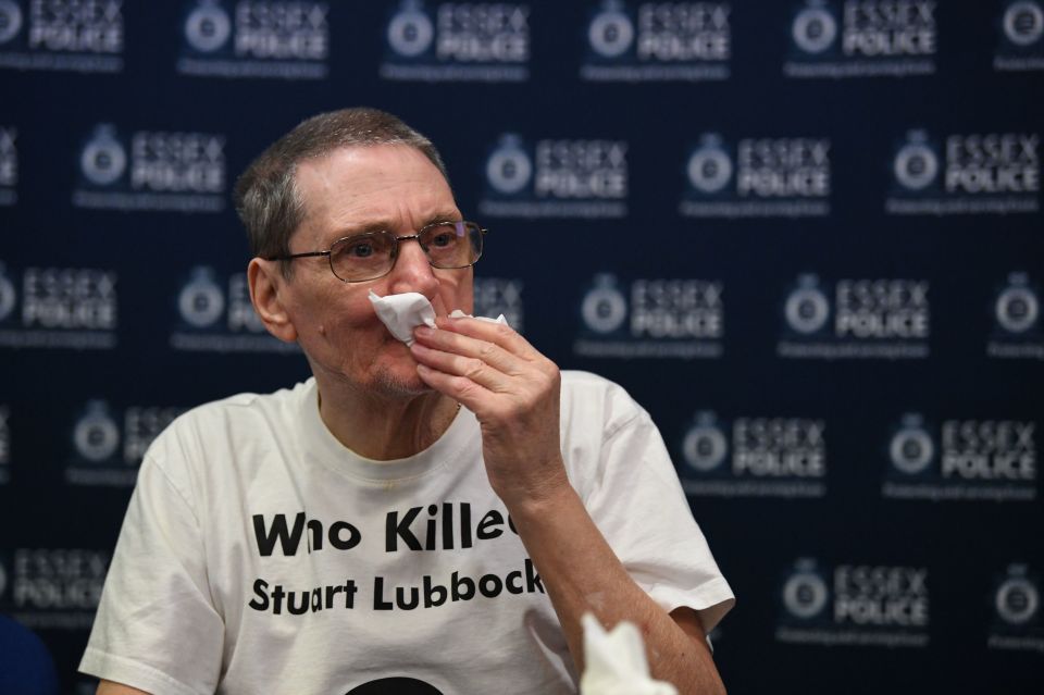  A still grieving Terry Lubbock desperately wants answers: who killed his son on that fateful night?