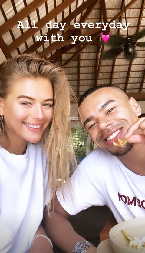  Wes with girlfriend Arabella Chi, who says he has been out recording until 4am