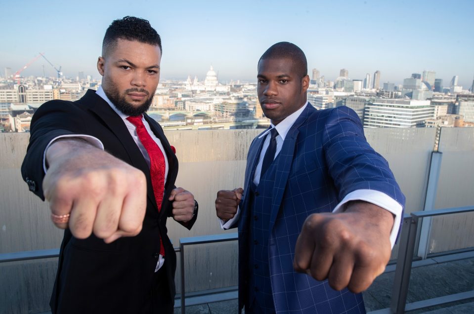  London's O2 Arena will host one of the most exciting all-Brit heavyweight fights for some time