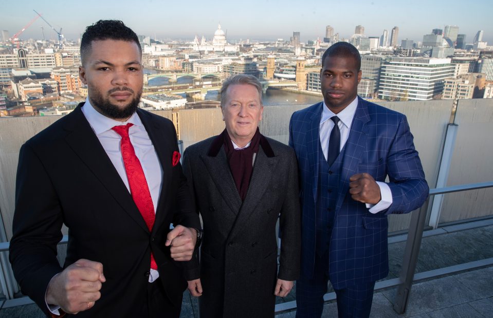  Legendary boxing promoter Frank Warren has described putting his man Dubois in against Joyce as a 'big risk'