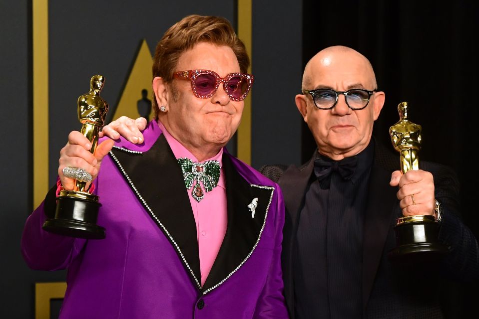 Elton John and Bernie Taupin