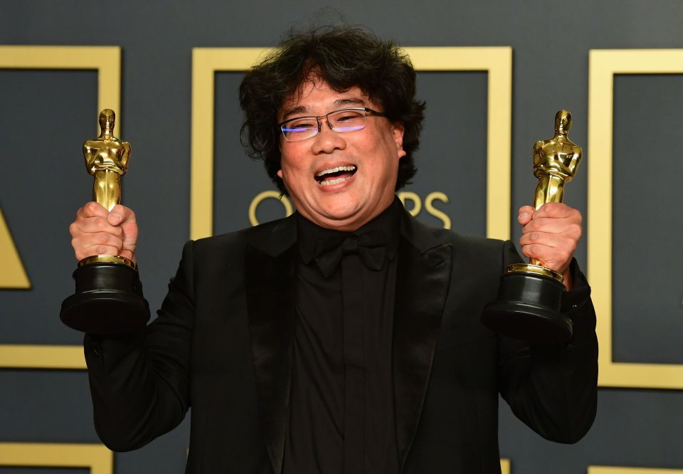  South Korean film Parasite made history collecting four awards