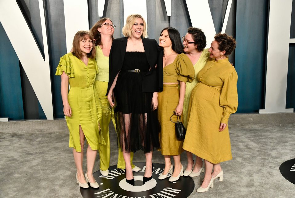  Greta Gerwig took to the carpet on the night