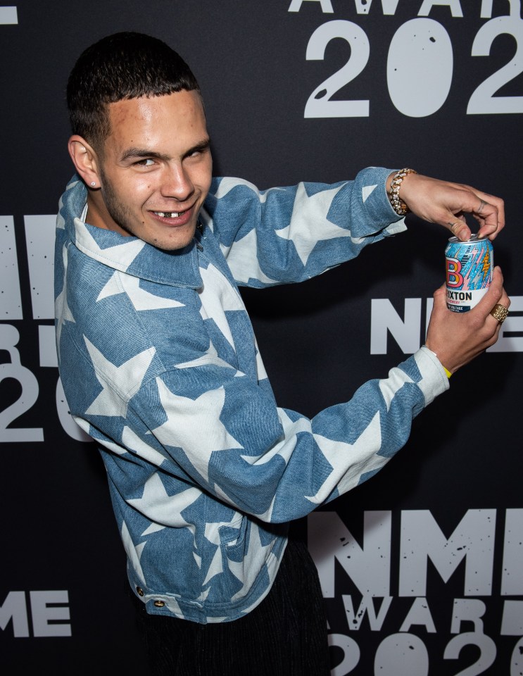 Rapper Slowthai caused chaos at the 2020 NME Awards