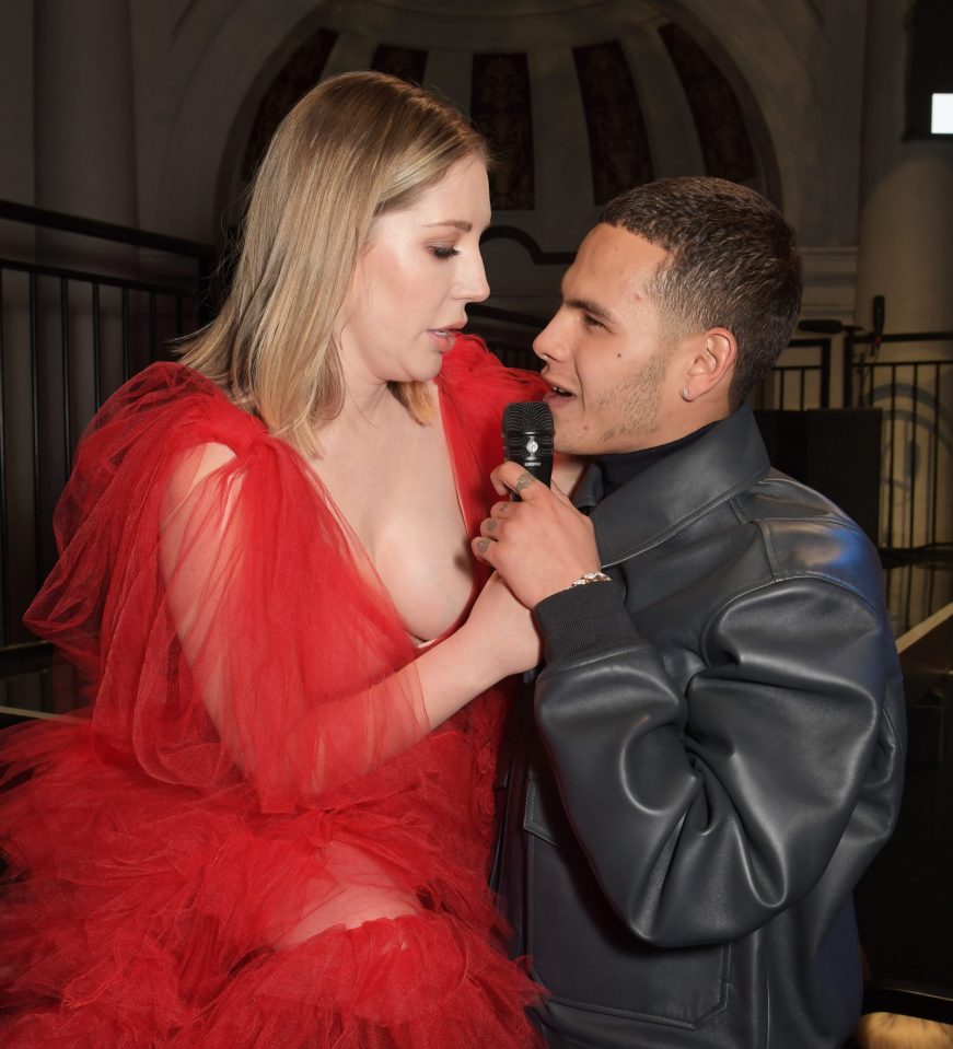  Slowthai was accused of making host Katherine Ryan uncomfortable with a series of lewd comments