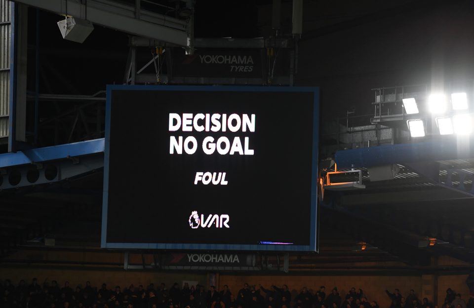 This was a familiar sight for Chelsea fans who were left frustrated by a number of key decisions
