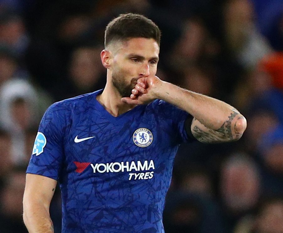  Giroud wanted a move away from Chelsea but is now ready to knuckle down with a Champions League spot up for grabs