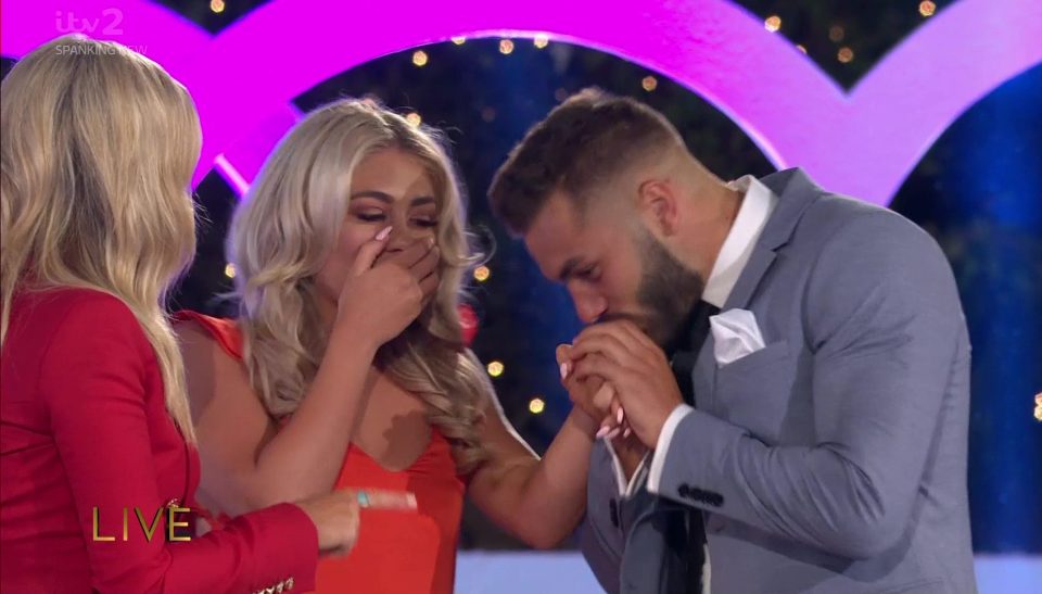  Finn and Paige won the latest series of Love Island