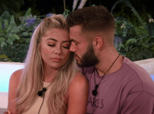  The couple won the first winter series of Love Island