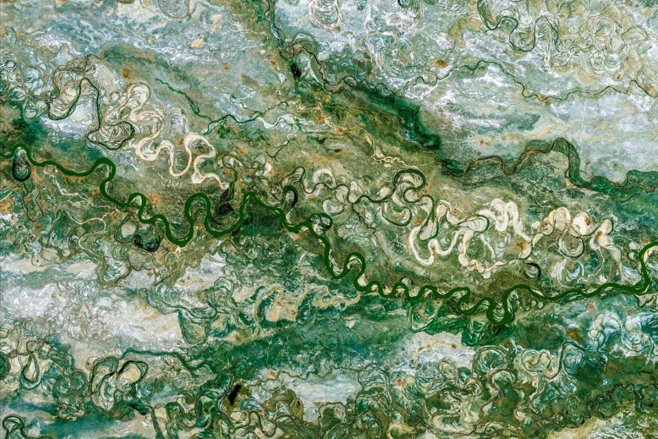  Tes, Mongolia – a Google Earth view captured from space