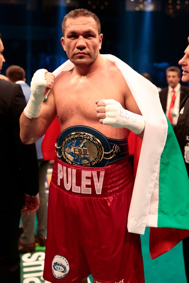  Bulgarian Kubrat Pulev has the potential the upset the odds and down AJ