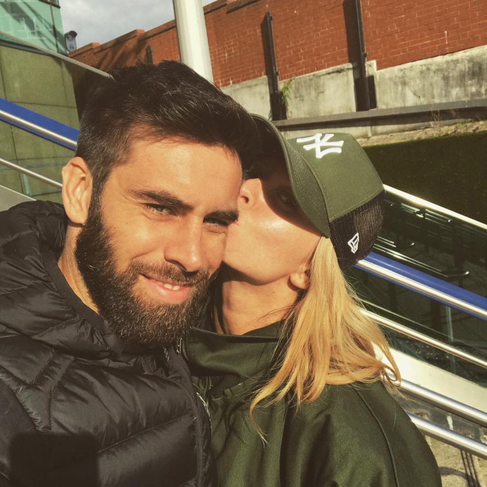 Nadiya is engaged to Slovenian footballer Matija Skarabot