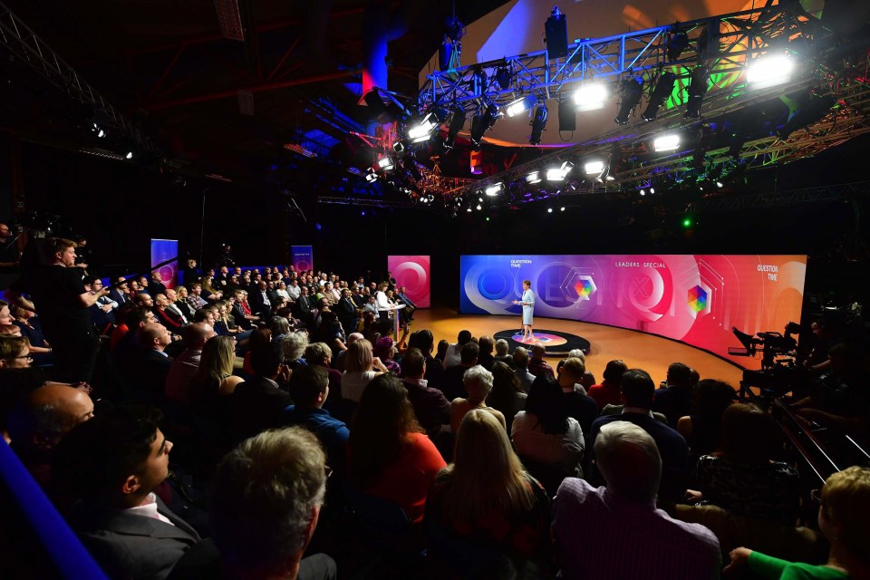 Question Time- where the audience get the opportunity to grill politicians on important issues
