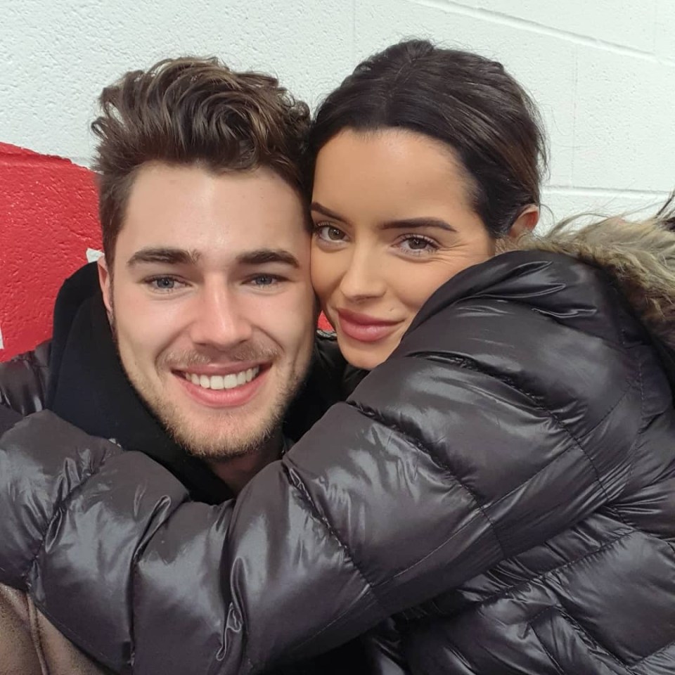  The ballroom dancer shared this throwback snap on Valentine's Day