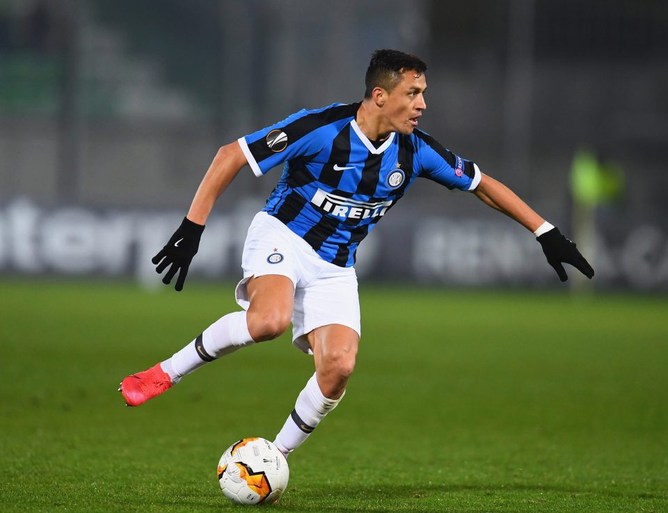  Sanchez has scored only one goal for Inter this season
